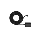 Noir:Adaptateur secteur intérieur/extérieur prise cylindrique (Stick Up Cam (3ème Génération))