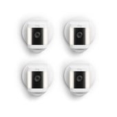 Blanc:4-Pack Spotlight Cam Plus Wired