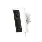 Blanc:Caméra Spotlight Pro (2e génération) avec adaptateur secteur