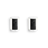 Blanc:Lot de 2 Caméra Spotlight sans fil (2e gén.)