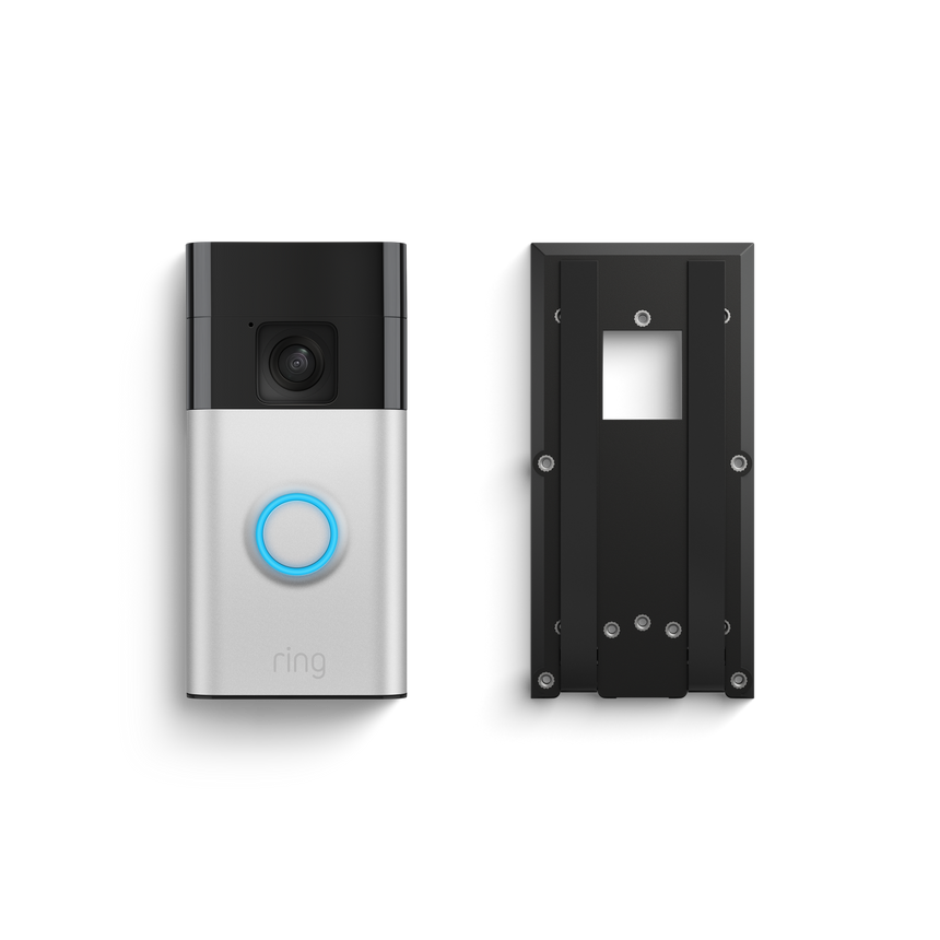 Sonnette vidéo sans fil + support sans perçage (Battery Video Doorbell + No-Drill Mount)