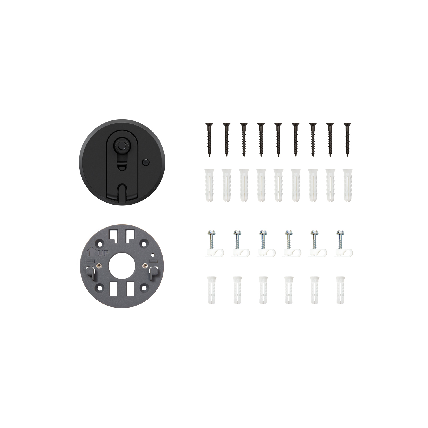 Kit de pièces de rechange (Pour caméra extérieure Plus avec adaptateur secteur)