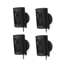 Noir:4-Pack Caméra de surveillance extérieure | Stick Up Cam Elite