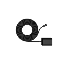 Noir:Adaptateur Secteur intérieur/extérieur Câble Micro USB (Stick Up Cam Elite)