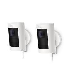 Blanc:2-Pack Caméra de surveillance extérieure | Stick Up Cam Elite