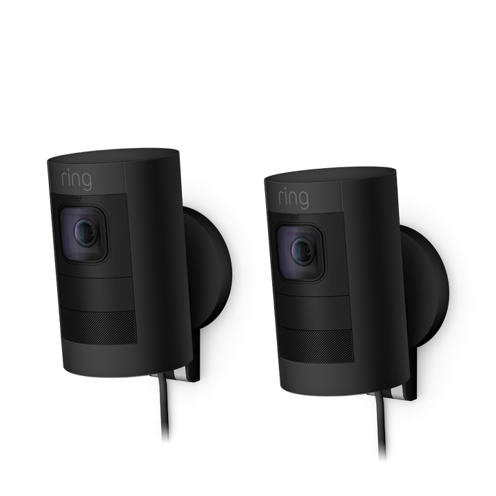 Noir:2-Pack Caméra de surveillance extérieure | Stick Up Cam Elite