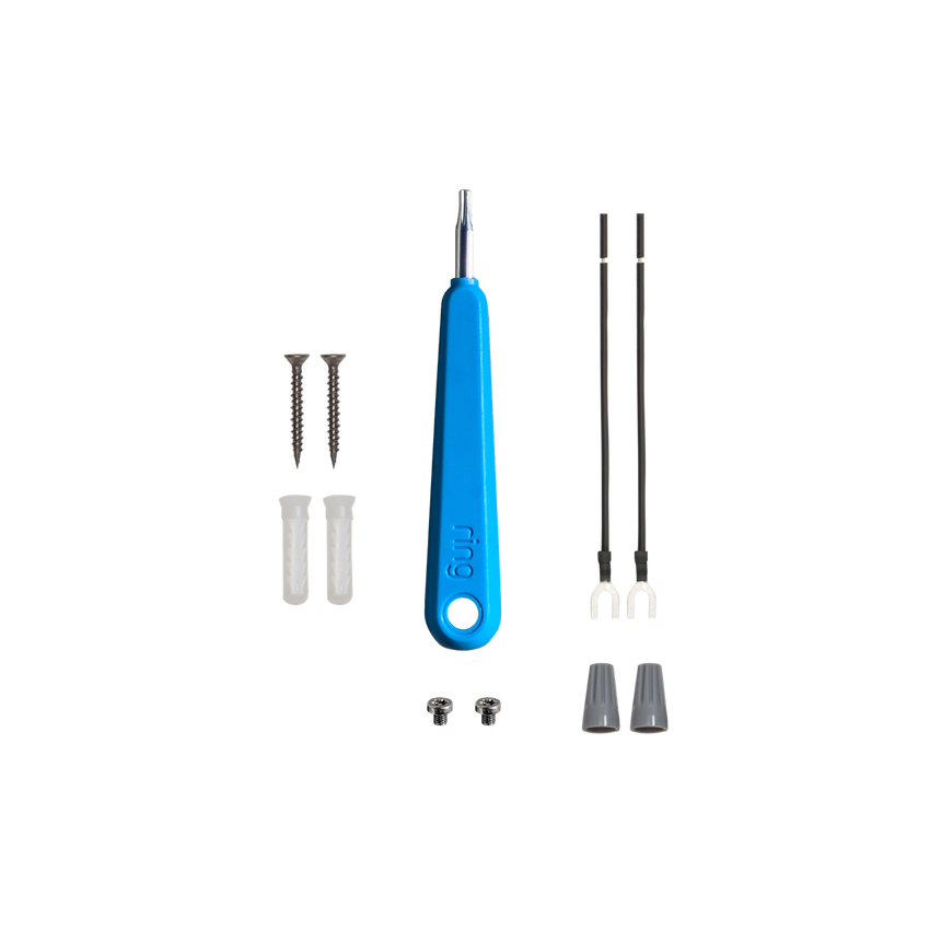 Noir:Pièces de rechange (Video Doorbell Wired)