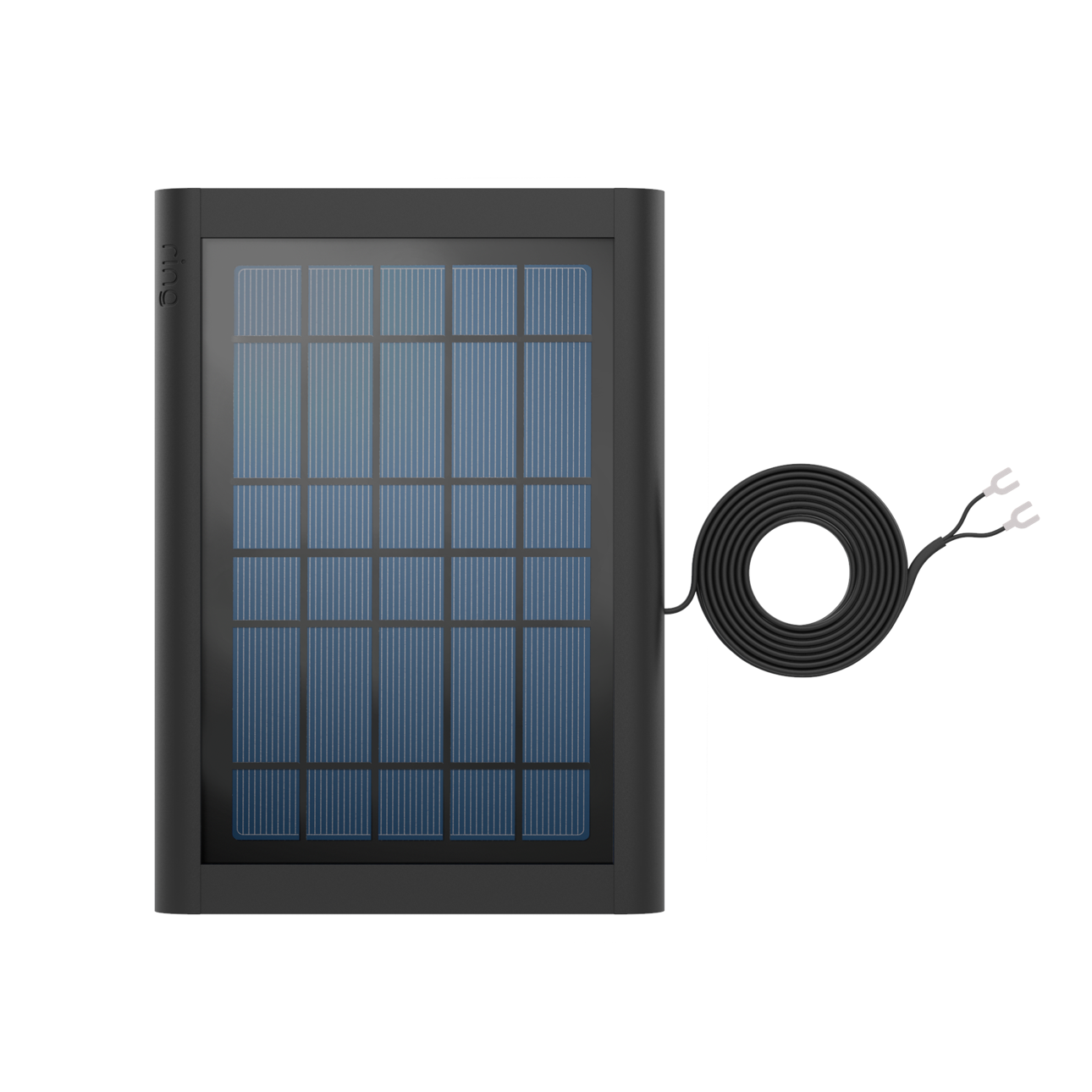 Noir:Panneau solaire pour sonnettes (Video Doorbell 2, Video Doorbell 3, Video Doorbell 3 Plus, Video Doorbell 4, Battery Video Doorbell Plus, Battery Video Doorbell Pro)
