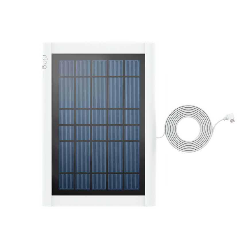 Blanc:Panneau solaire pour sonnettes (Video Doorbell (2e gén.))