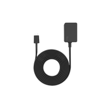 Noir:Adaptateur secteur 3 mètres (Indoor Cam 1e gén.)