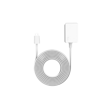 Blanc:Adaptateur secteur 3 mètres (Indoor Cam 1e gén.)