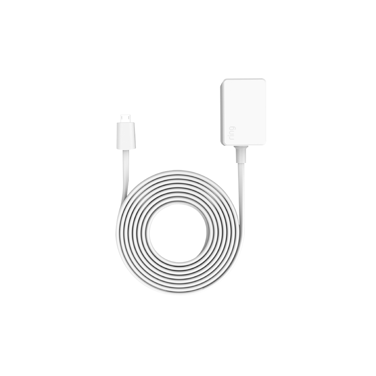 Blanc:Adaptateur secteur 3 mètres (Indoor Cam 1e gén.)