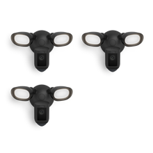 Noir:3-Pack Floodlight Cam Wired Pro