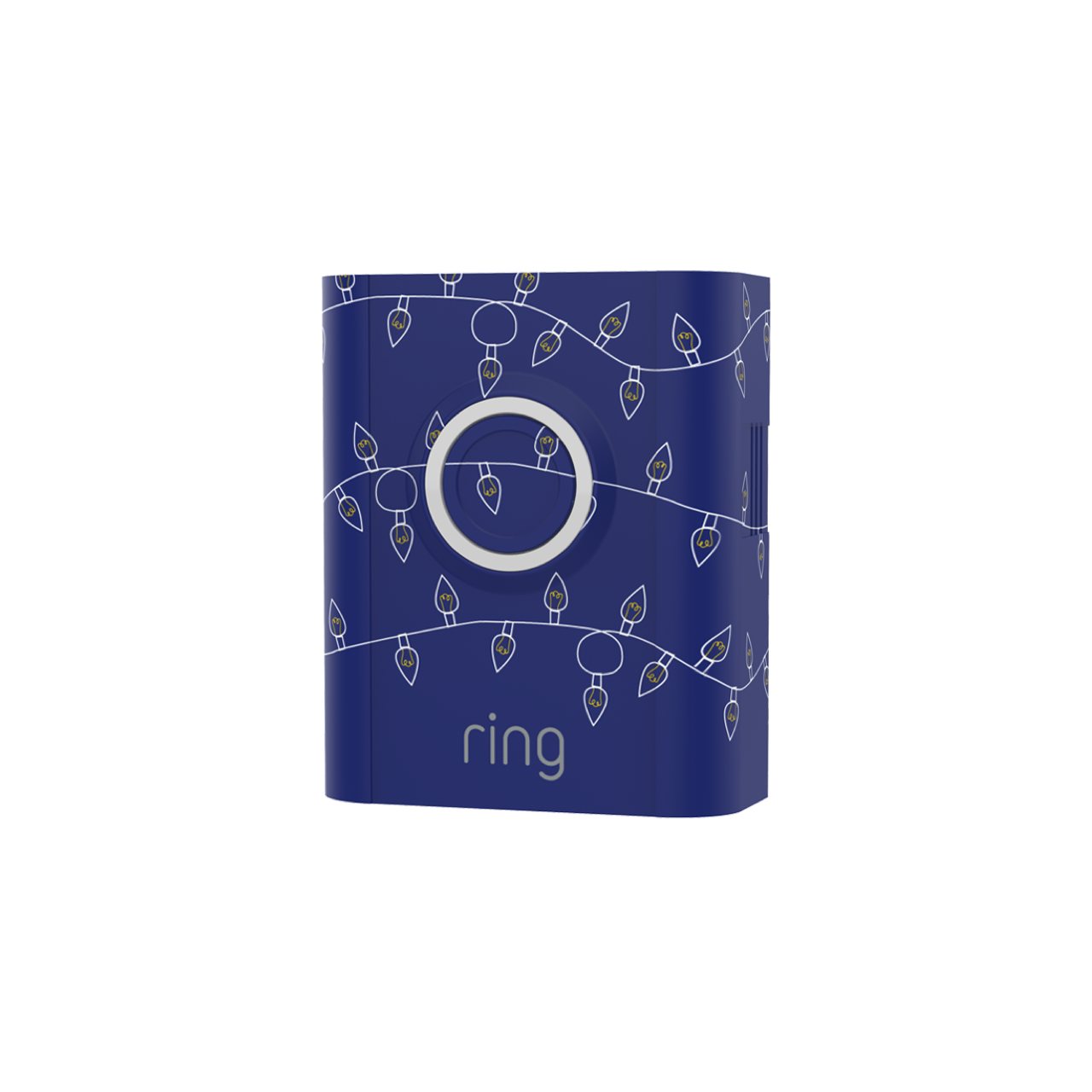 Guirlande de Noël (bleu):Façade interchangeable festive (Video Doorbell 3, Video Doorbell 3 Plus, Video Doorbell 4, Battery Video Doorbell Plus, Battery Video Doorbell Pro)