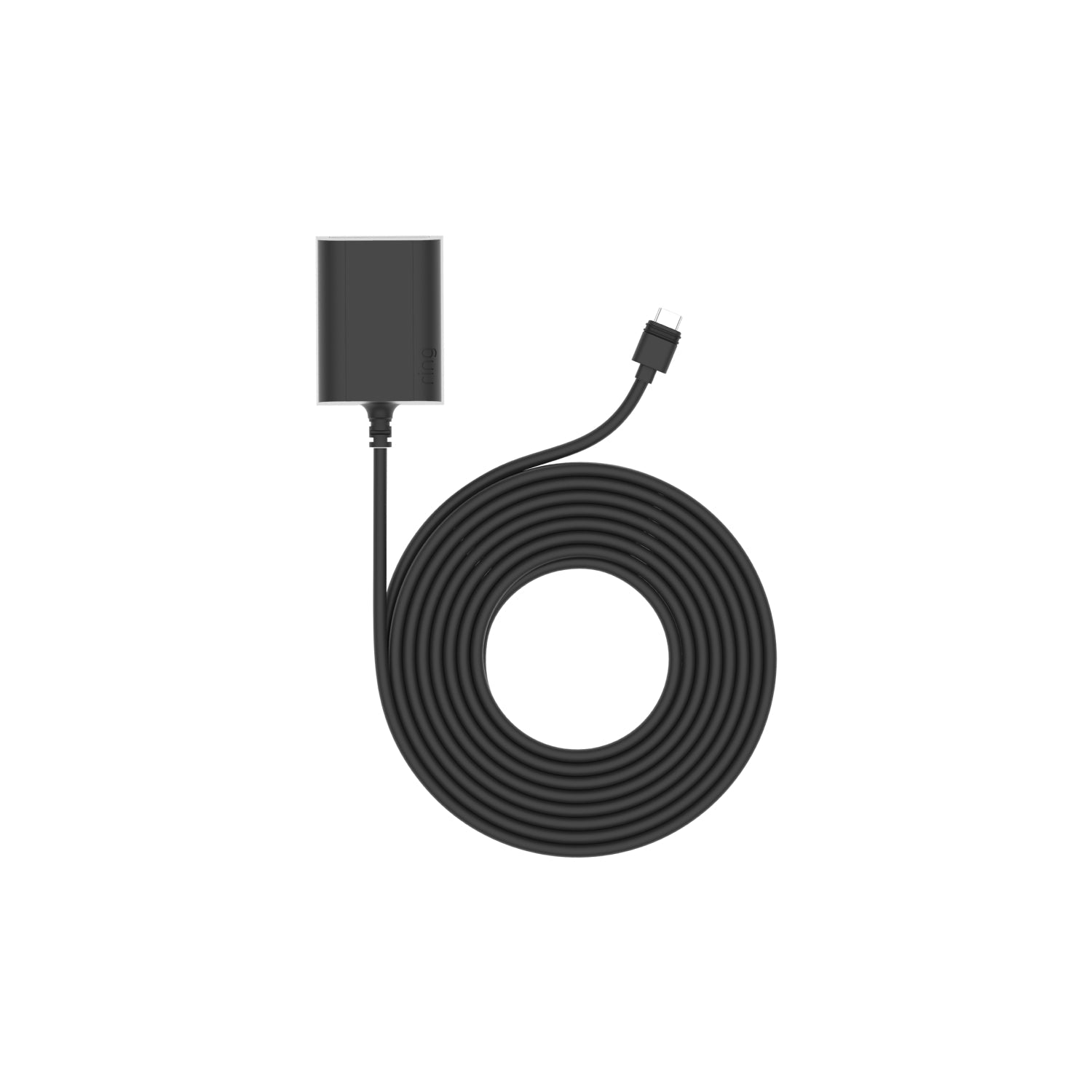 Noir:Adaptateur secteur intérieur/extérieur USB-C (Stick Up Cam Pro, Spotlight Cam Plus, Spotlight Cam Pro, Outdoor Camera Plus)