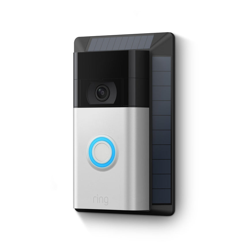 Noir:Chargeur solaire pour sonnettes alimentées par batterie 2e génération (Video Doorbell (2e gén.))