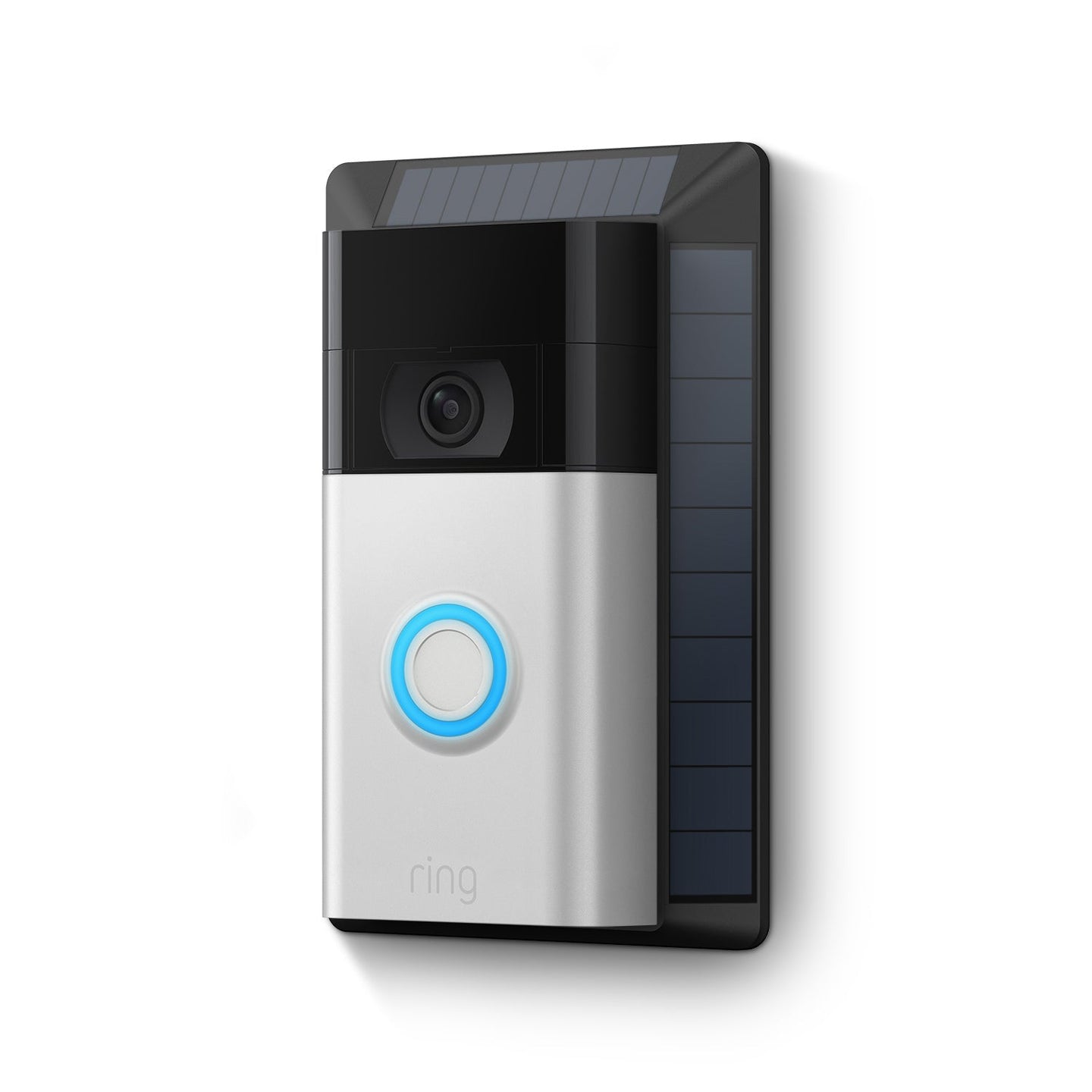 Noir:Chargeur solaire pour sonnettes alimentées par batterie 2e génération (Video Doorbell (2e gén.))