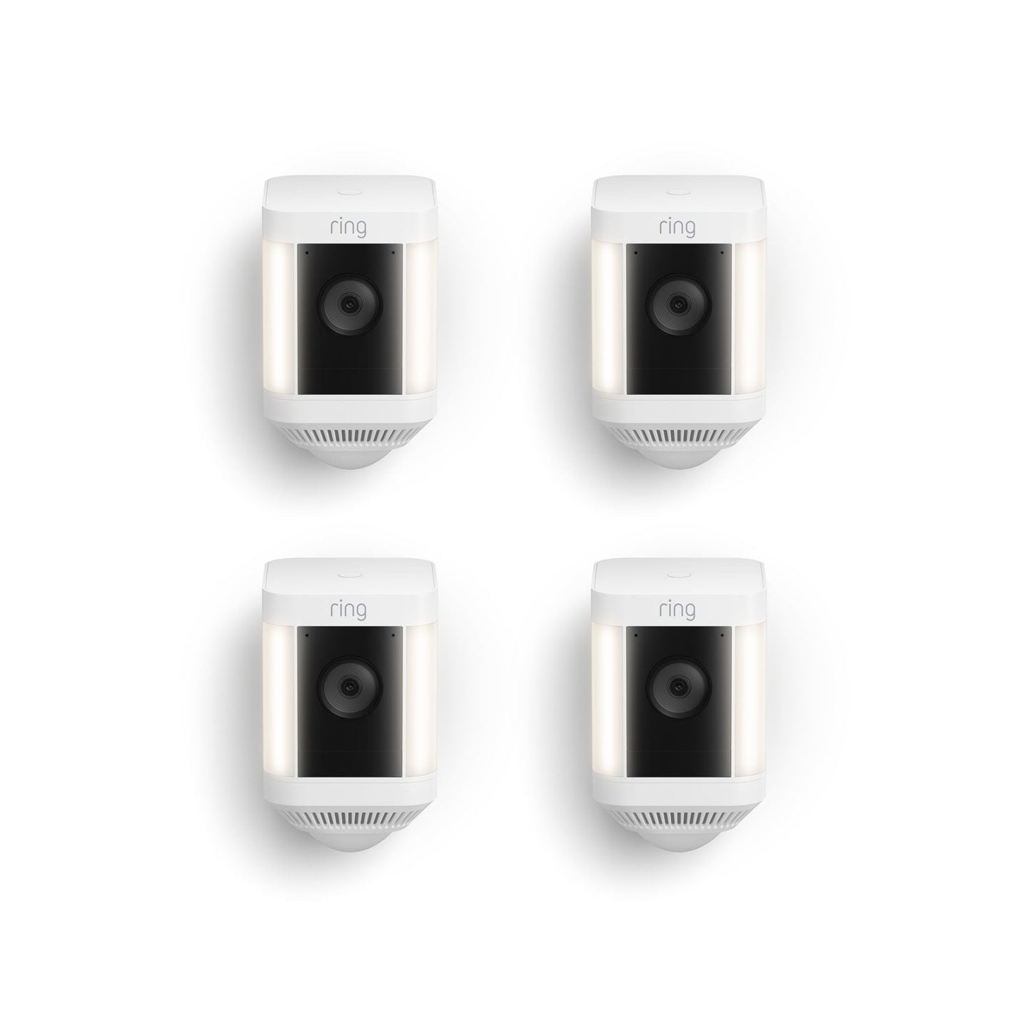 Blanc:4-Pack Spotlight Cam Plus Battery