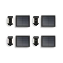 Noir:4-Pack Spotlight Cam Plus Solar