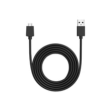 Noir:Câble d'alimentation USB-A vers micro USB de 3 m (Indoor Camera 2e gén.)