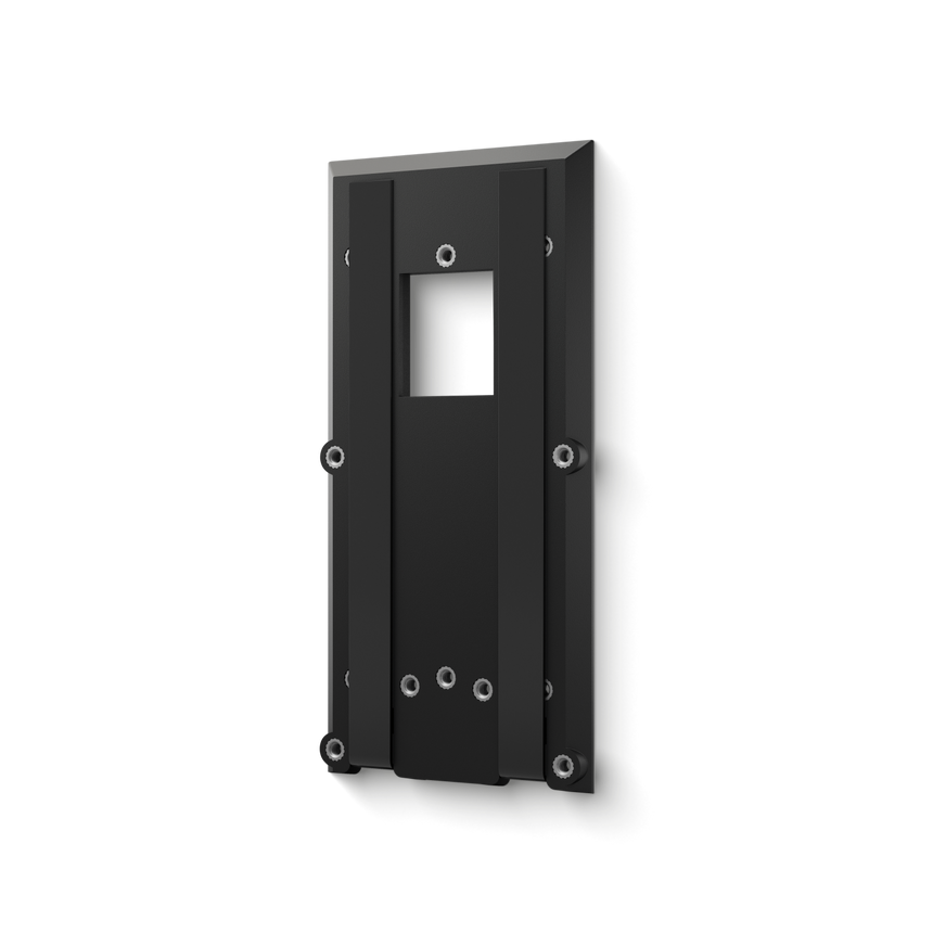 Noir:Support sans perçage pour sonnettes vidéo sans fil (Sonnette vidéo (2e génération), Video Doorbell 3, Video Doorbell 3 Plus, Video Doorbell 4, Sonnette vidéo sans fil, Sonnette vidéo Plus sans fil et Sonnette vidéo Pro sans fil)