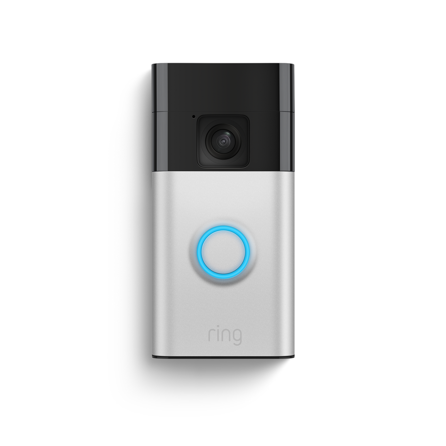 Nickel satiné:Sonnette vidéo sans fil (Battery Video Doorbell)