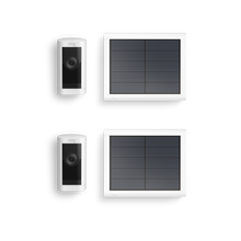 Blanc:Lot de 2 Caméras extérieures Pro solaire (Stick Up Cam Pro)