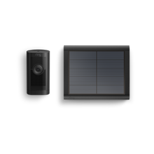 Noir:Caméra extérieure Pro solaire (Stick Up Cam Pro)