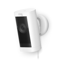 Blanc:Caméra extérieure Pro avec adaptateur secteur (Stick Up Cam Pro)
