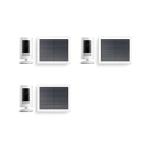 Blanc:3-Pack Caméra de surveillance extérieure | Stick Up Cam Solar