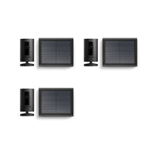Noir:3-Pack Caméra de surveillance extérieure | Stick Up Cam Solar