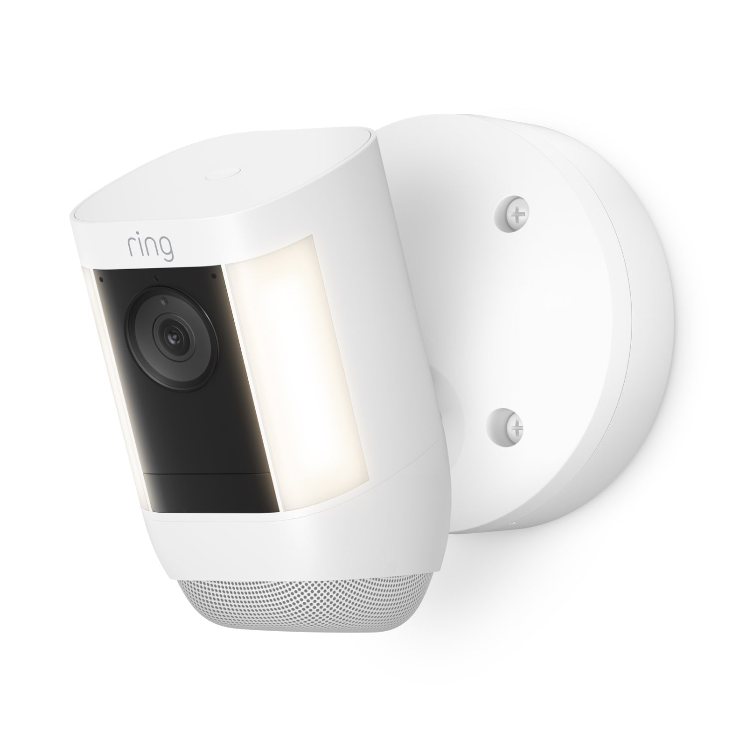 Blanc:Spotlight Cam Pro Wired