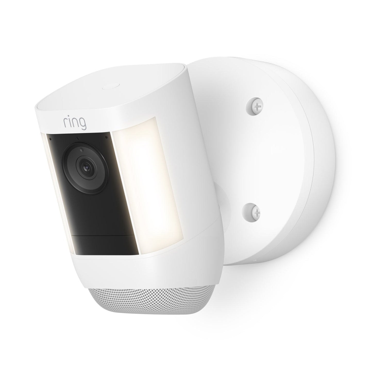 Blanc:Spotlight Cam Pro Wired