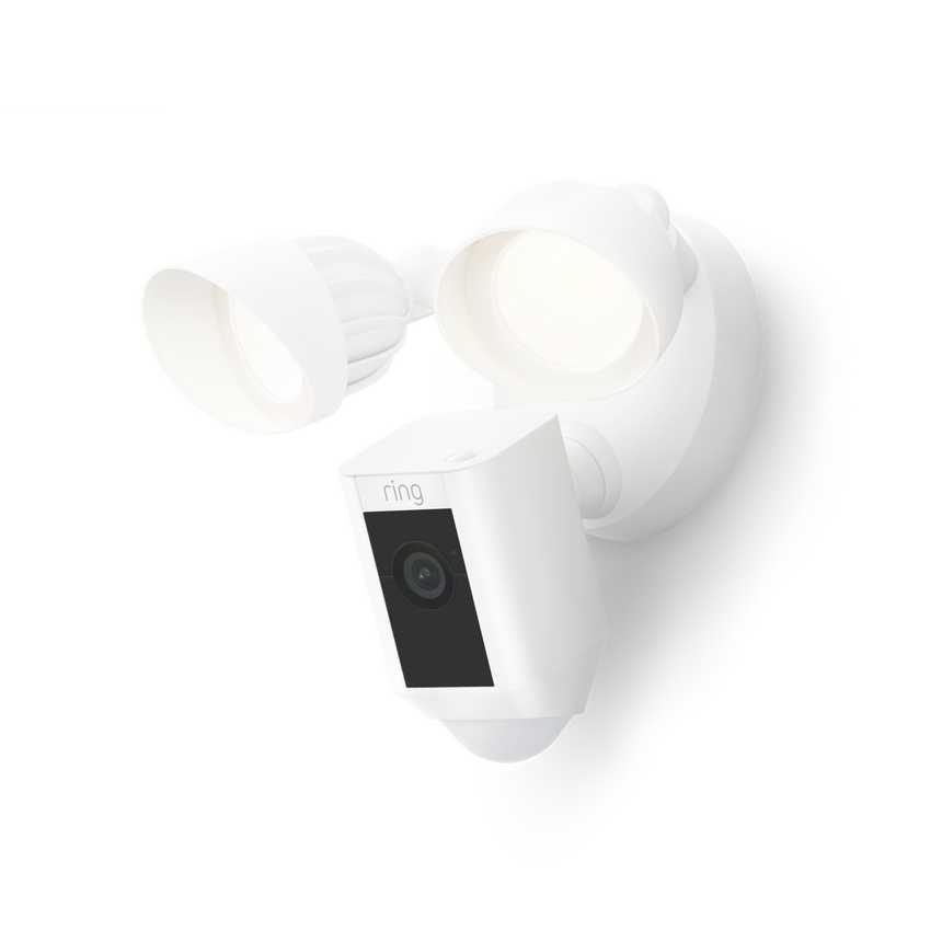 Blanc:Floodlight Cam Wired Plus