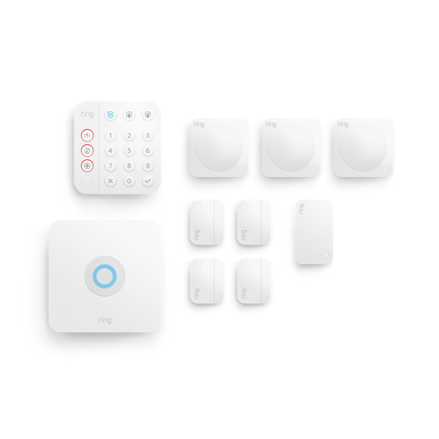 Blanc:Kit Ring Alarm - L