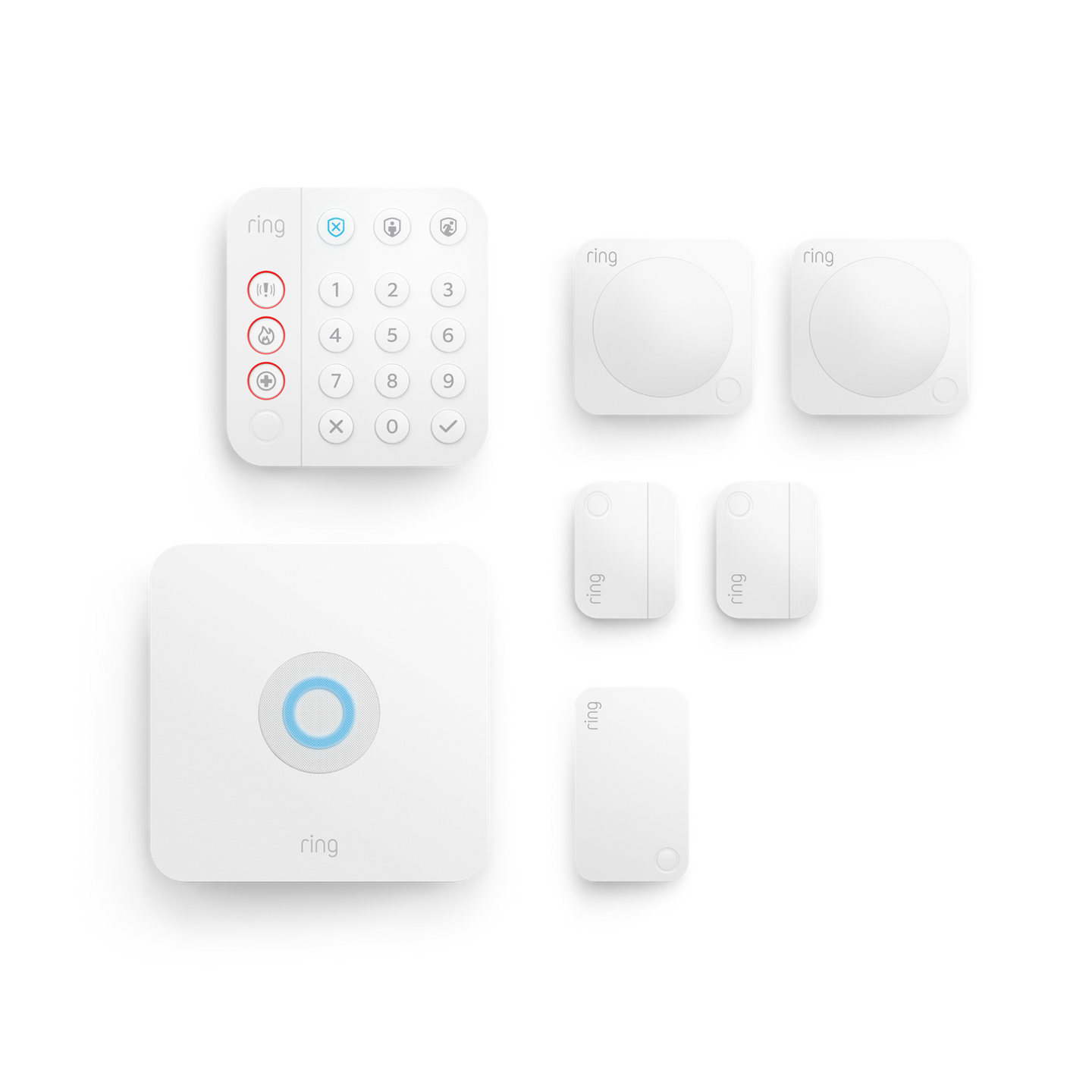 Blanc:Kit Ring Alarm - M