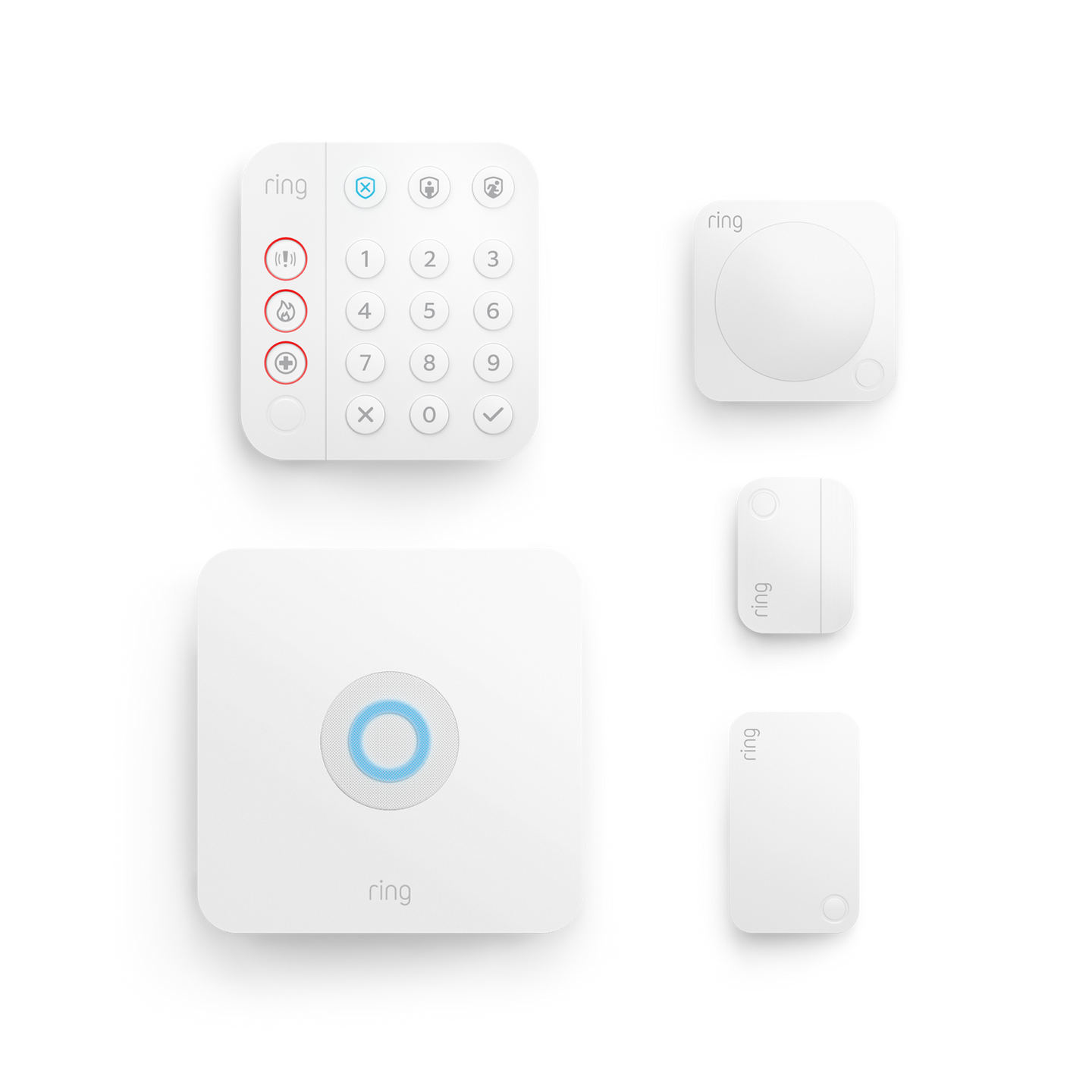 Blanc:Kit Ring Alarm - S