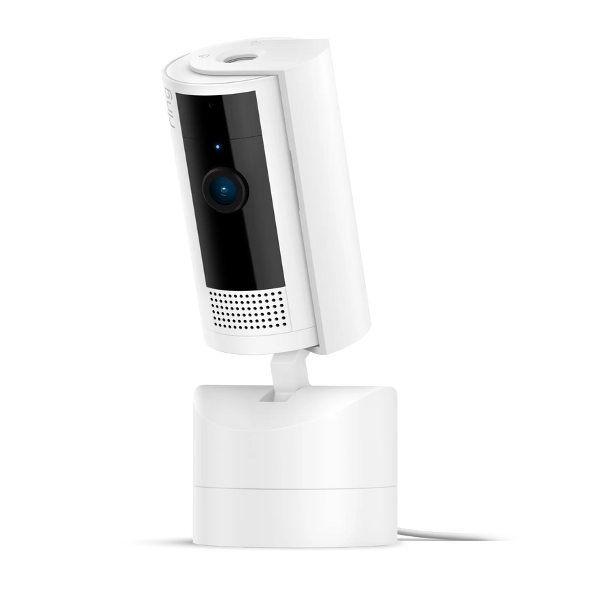 Blanc:Caméra intérieure orientable (Pan-Tilt Indoor Camera)