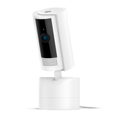 Blanc:Caméra intérieure orientable (Pan-Tilt Indoor Camera)