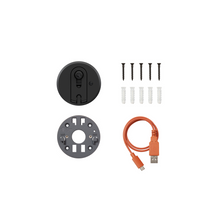 Noir:Kit de pièces de rechange (Pour caméra extérieure Plus sans fil)